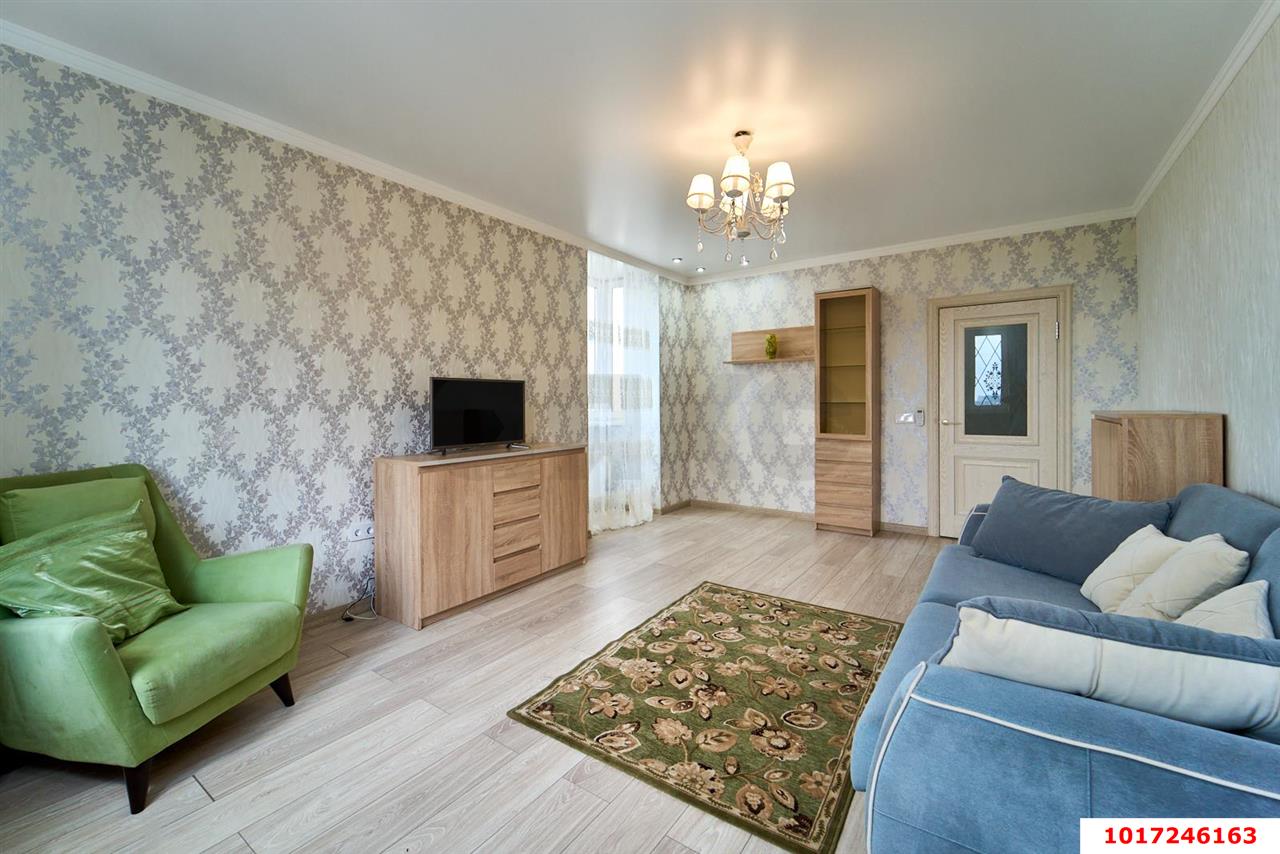 Фото №9: 2-комнатная квартира <span class="whitespace-nowrap">73 м²</span>, <span class="whitespace-nowrap">16/18 эт.</span> - Краснодар, Прикубанский внутригородской округ, Школьный, Круглик, жилой комплекс Ежи, мкр. Табачная Фабрика, ул. Табачная, 1/1к2