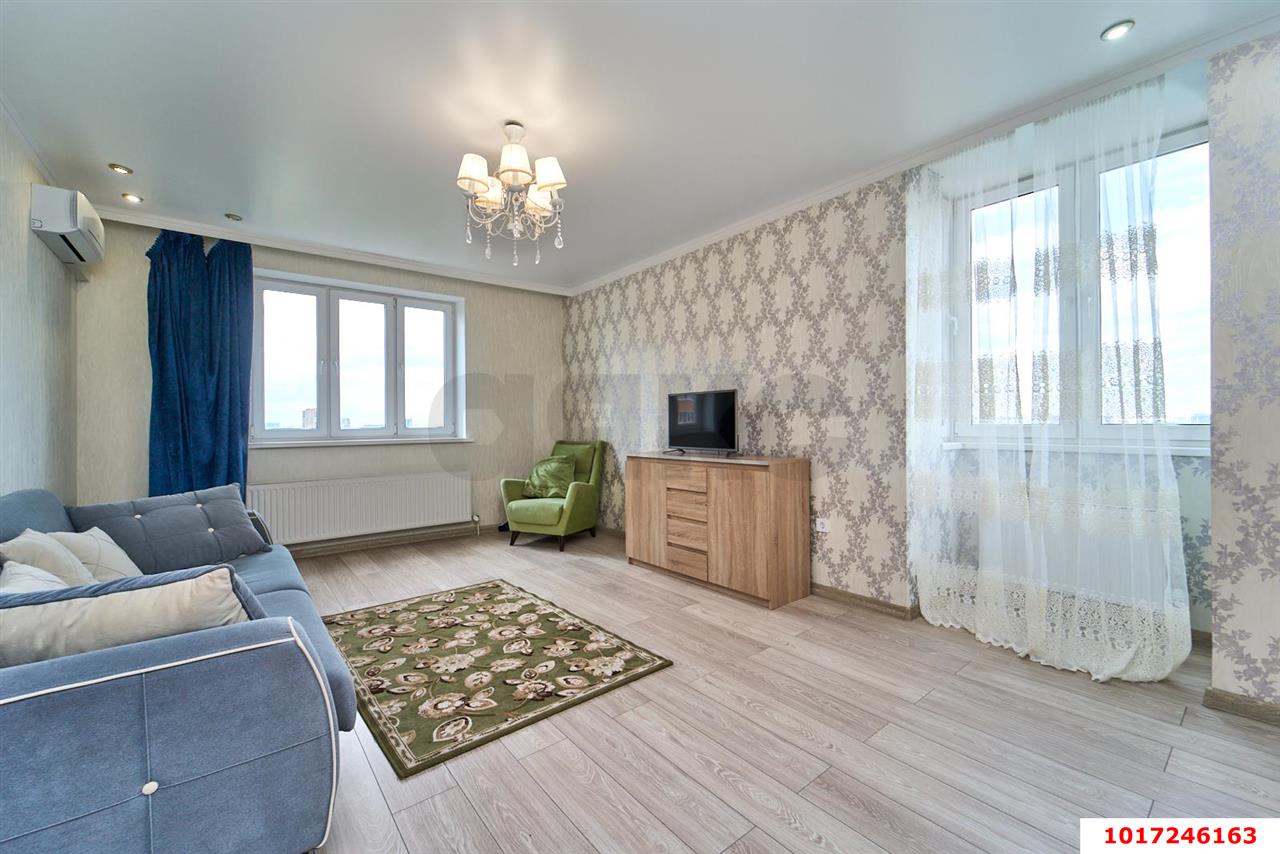 Фото №7: 2-комнатная квартира <span class="whitespace-nowrap">73 м²</span>, <span class="whitespace-nowrap">16/18 эт.</span> - Краснодар, Прикубанский внутригородской округ, Школьный, Круглик, жилой комплекс Ежи, мкр. Табачная Фабрика, ул. Табачная, 1/1к2
