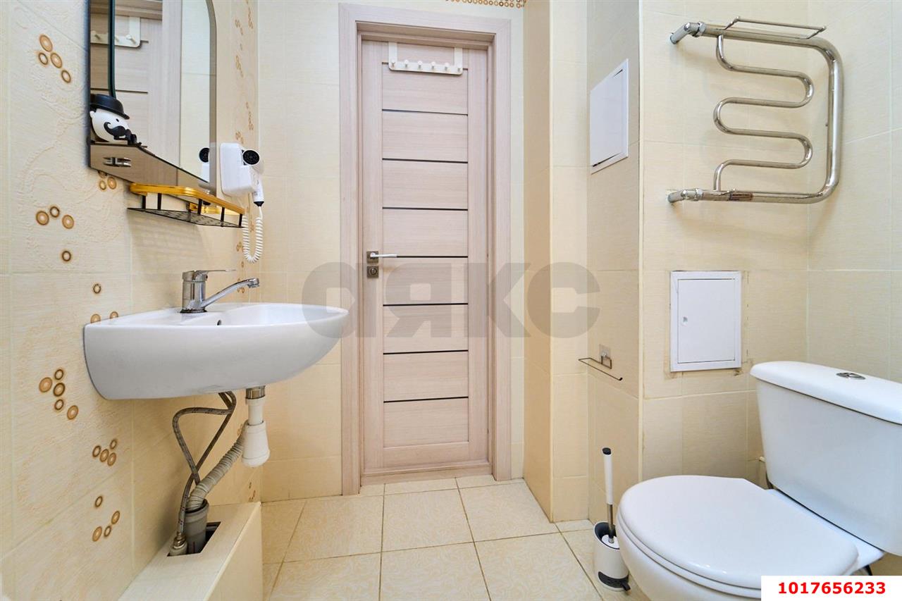 Фото №13: 1-комнатная квартира <span class="whitespace-nowrap">42 м²</span>, <span class="whitespace-nowrap">17/24 эт.</span> - Краснодар, Западный внутригородской округ, Фестивальный, мкр. ЖК Аврора, ул. Гаражная, 67