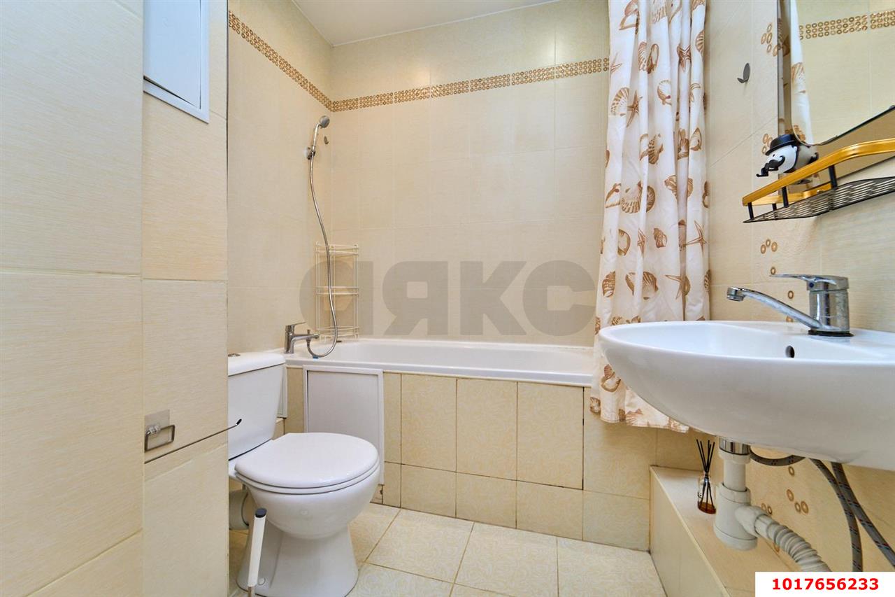 Фото №12: 1-комнатная квартира <span class="whitespace-nowrap">42 м²</span>, <span class="whitespace-nowrap">17/24 эт.</span> - Краснодар, Западный внутригородской округ, Фестивальный, мкр. ЖК Аврора, ул. Гаражная, 67