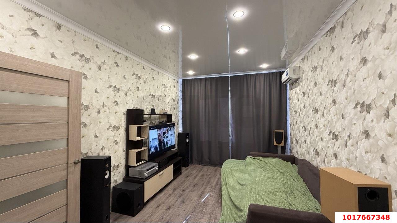 Фото №4: 1-комнатная квартира <span class="whitespace-nowrap">41 м²</span>, <span class="whitespace-nowrap">15/18 эт.</span> - Краснодар, Прикубанский внутригородской округ, Панорама, мкр. ЖК Керченский, ул. им. Героя Сарабеева В.И., 5/4