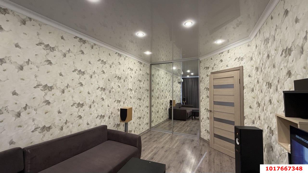 Фото №5: 1-комнатная квартира <span class="whitespace-nowrap">41 м²</span>, <span class="whitespace-nowrap">15/18 эт.</span> - Краснодар, Прикубанский внутригородской округ, Панорама, мкр. ЖК Керченский, ул. им. Героя Сарабеева В.И., 5/4
