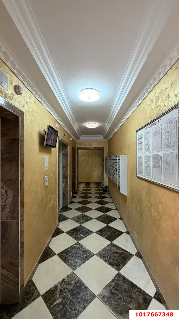 Фото №9: 1-комнатная квартира <span class="whitespace-nowrap">41 м²</span>, <span class="whitespace-nowrap">15/18 эт.</span> - Краснодар, Прикубанский внутригородской округ, Панорама, мкр. ЖК Керченский, ул. им. Героя Сарабеева В.И., 5/4