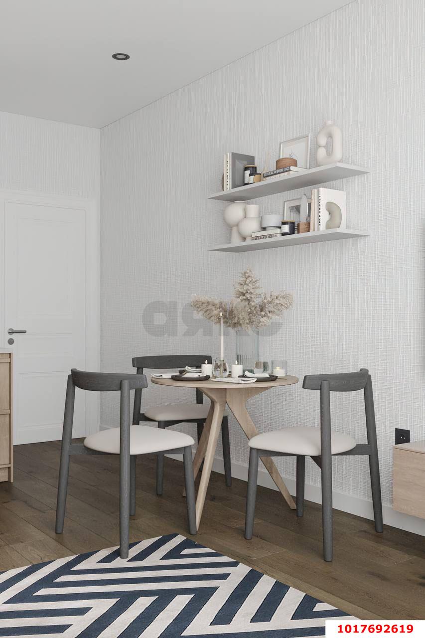 Фото №5: 1-комнатная квартира <span class="whitespace-nowrap">40 м²</span>, <span class="whitespace-nowrap">4/16 эт.</span> - Краснодар, Карасунский внутригородской округ, Хлопчато-бумажный Комбинат, мкр. жилой квартал Патрики