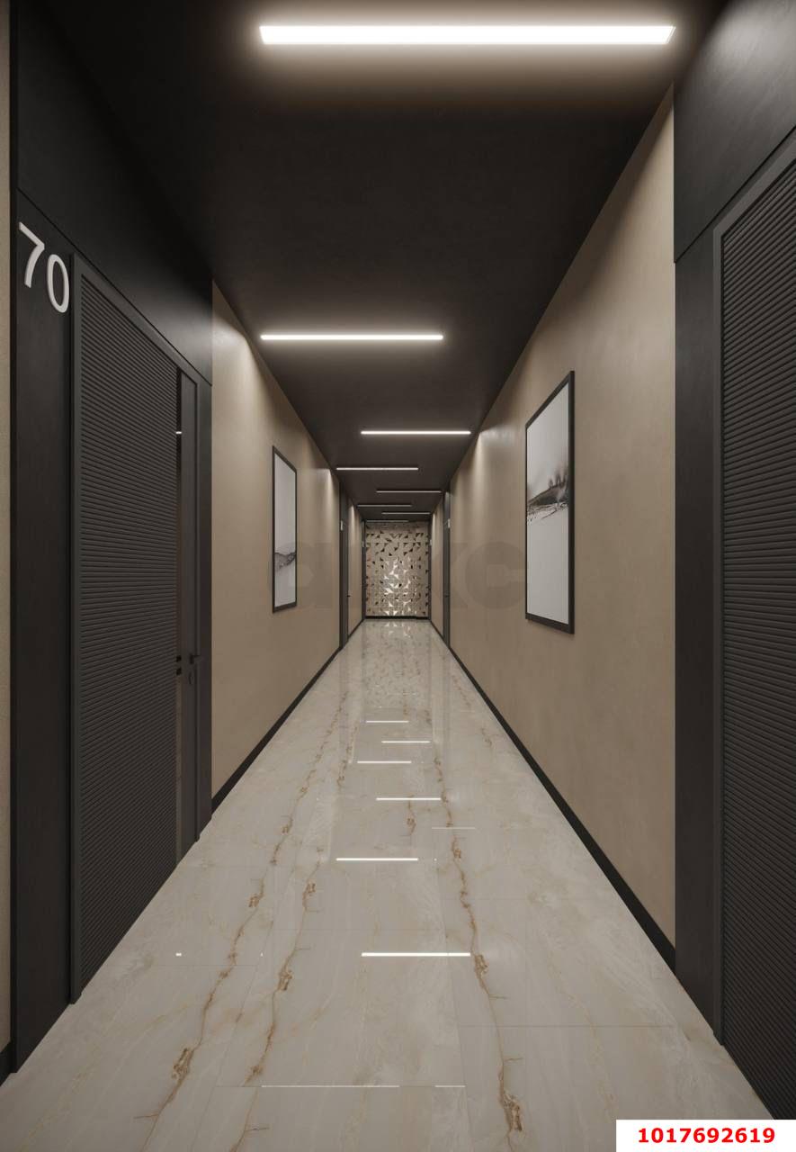 Фото №8: 1-комнатная квартира <span class="whitespace-nowrap">40 м²</span>, <span class="whitespace-nowrap">4/16 эт.</span> - Краснодар, Карасунский внутригородской округ, Хлопчато-бумажный Комбинат, мкр. жилой квартал Патрики