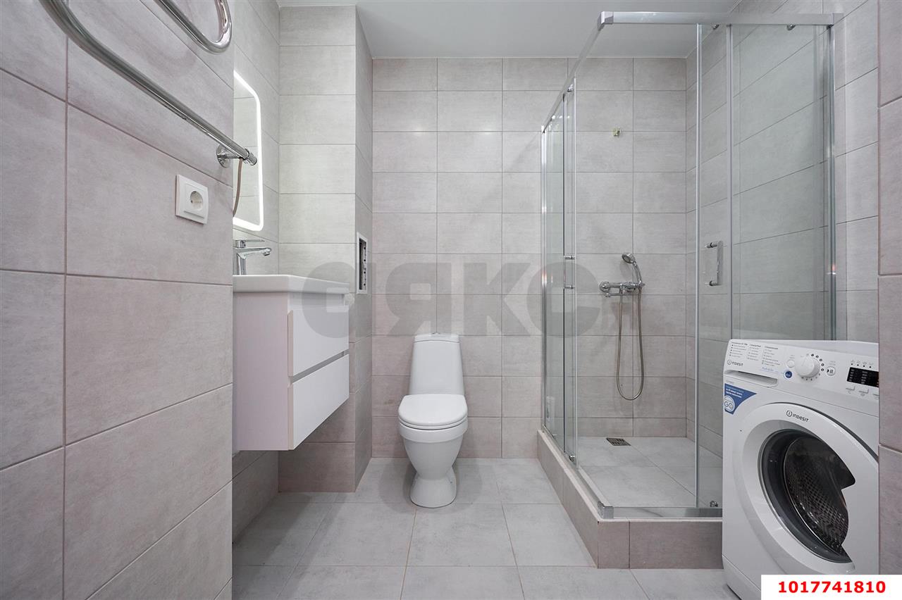Фото №14: 2-комнатная квартира <span class="whitespace-nowrap">47 м²</span>, <span class="whitespace-nowrap">11/16 эт.</span> - Краснодар, Прикубанский внутригородской округ, Россинского, мкр. жилой комплекс Дружный-2, б-р Адмиралтейский, 3к1