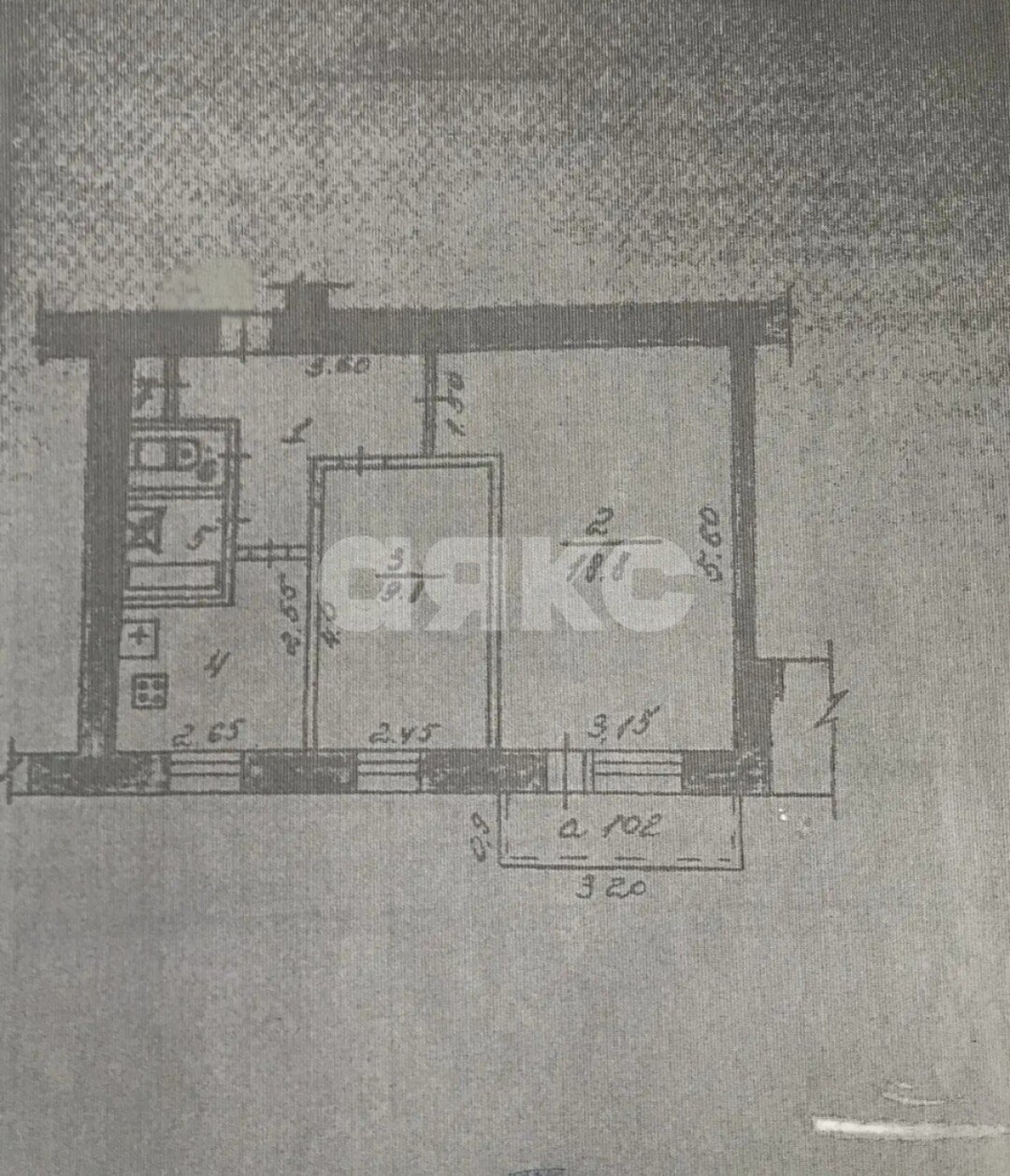 Фото №25: 2-комнатная квартира <span class="whitespace-nowrap">48 м²</span>, <span class="whitespace-nowrap">5/10 эт.</span> - Волгоград, Советский, мкр. 232-й, пр-кт Университетский, 94
