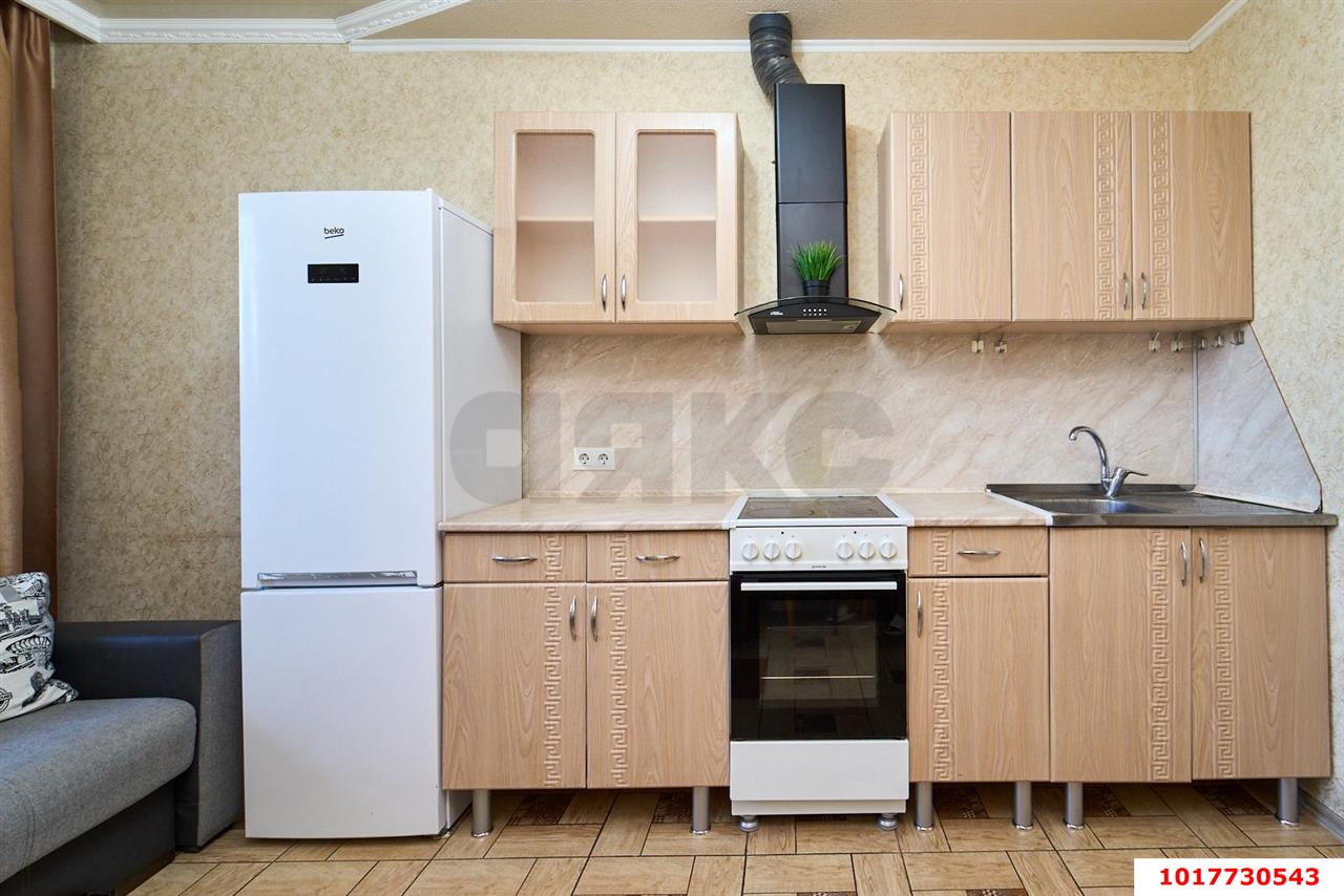 Фото №3: 1-комнатная квартира <span class="whitespace-nowrap">45 м²</span>, <span class="whitespace-nowrap">2/16 эт.</span> - Краснодар, Прикубанский внутригородской округ, жилой комплекс Времена Года-2, мкр. имени Петра Метальникова, ул. Петра Метальникова, 26