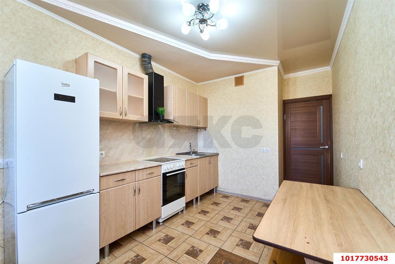 Фото №4: 1-комнатная квартира <span class="whitespace-nowrap">45 м²</span>, <span class="whitespace-nowrap">2/16 эт.</span> - Краснодар, Прикубанский внутригородской округ, жилой комплекс Времена Года-2, мкр. имени Петра Метальникова, ул. Петра Метальникова, 26