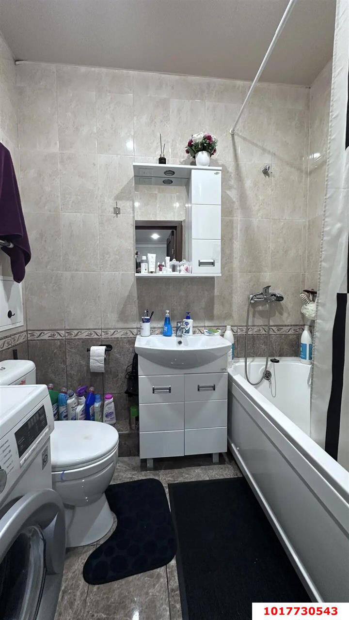 Фото №9: 1-комнатная квартира <span class="whitespace-nowrap">45 м²</span>, <span class="whitespace-nowrap">2/16 эт.</span> - Краснодар, Прикубанский внутригородской округ, жилой комплекс Времена Года-2, мкр. имени Петра Метальникова, ул. Петра Метальникова, 26