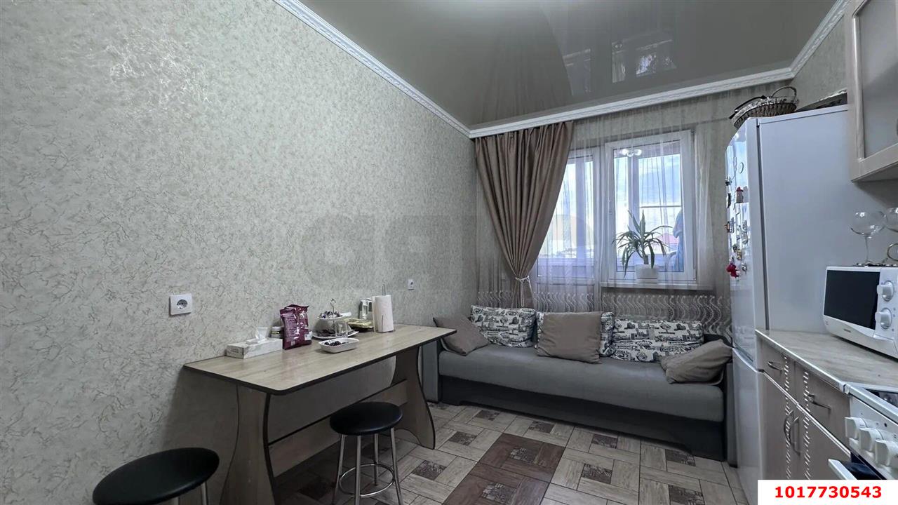 Фото №7: 1-комнатная квартира <span class="whitespace-nowrap">45 м²</span>, <span class="whitespace-nowrap">2/16 эт.</span> - Краснодар, Прикубанский внутригородской округ, жилой комплекс Времена Года-2, мкр. имени Петра Метальникова, ул. Петра Метальникова, 26