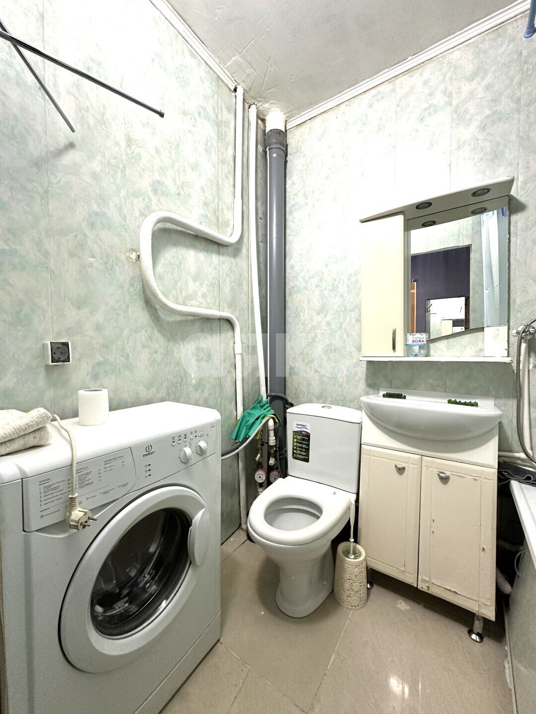 Фото №8: 1-комнатная квартира <span class="whitespace-nowrap">34 м²</span>, <span class="whitespace-nowrap">2/3 эт.</span> - Воскресенск, мкр. Фетровой фабрики, ул. Быковского, 52