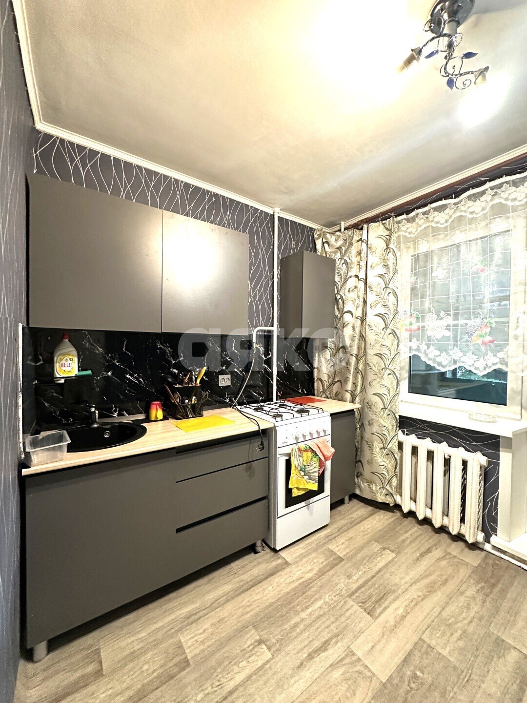 Фото №4: 1-комнатная квартира <span class="whitespace-nowrap">34 м²</span>, <span class="whitespace-nowrap">2/3 эт.</span> - Воскресенск, мкр. Фетровой фабрики, ул. Быковского, 52
