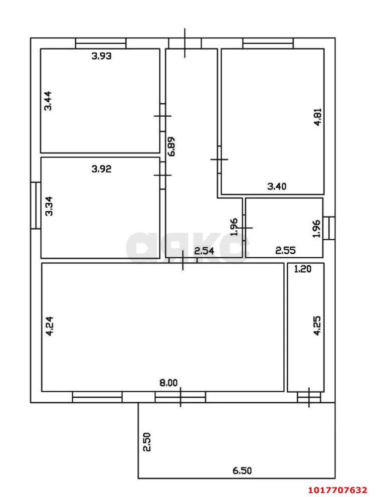 Фото №6: Дом <span class="whitespace-nowrap">121 м²</span> <span class="whitespace-nowrap">+ 6 сот.</span>, <span class="whitespace-nowrap">1 эт.</span> - Козет, мкр. СТ Яблонька