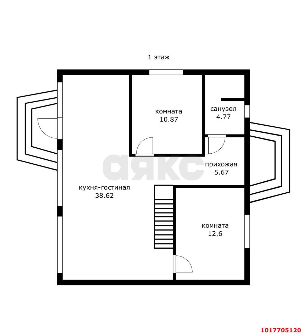 Фото №10: Дом <span class="whitespace-nowrap">119 м²</span> <span class="whitespace-nowrap">+ 5 сот.</span>, <span class="whitespace-nowrap">2 эт.</span> - Новотитаровская, ул. Заречная, 1Т/1