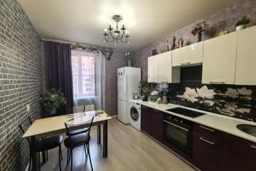 Фото №1: 1-комнатная квартира <span class="whitespace-nowrap">40 м²</span>, <span class="whitespace-nowrap">11/19 эт.</span> - Краснодар, мкр. жилой комплекс Мелодия, ул. Гидростроителей, 59/2