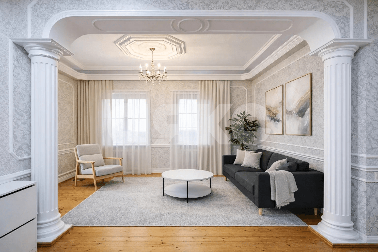 Фото №10: Дом <span class="whitespace-nowrap">260 м²</span> <span class="whitespace-nowrap">+ 6 сот.</span>, <span class="whitespace-nowrap">2 эт.</span> - Армавир, мкр. Электротехнический, ул. Герцена, 90А