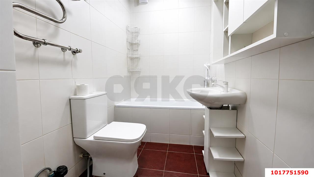 Фото №4: Студия <span class="whitespace-nowrap">24 м²</span>, <span class="whitespace-nowrap">4/4 эт.</span> - Краснодар, Прикубанский внутригородской округ, мкр. Музыкальный, ул. имени Ф.И. Шаляпина, 33