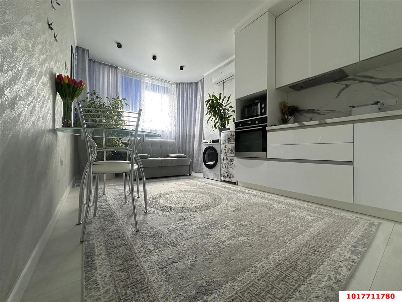 Фото №3: 1-комнатная квартира <span class="whitespace-nowrap">40 м²</span>, <span class="whitespace-nowrap">16/24 эт.</span> - Краснодар, Прикубанский внутригородской округ, мкр. ЖК Губернский, ул. им. Героя Яцкова И.В., 19