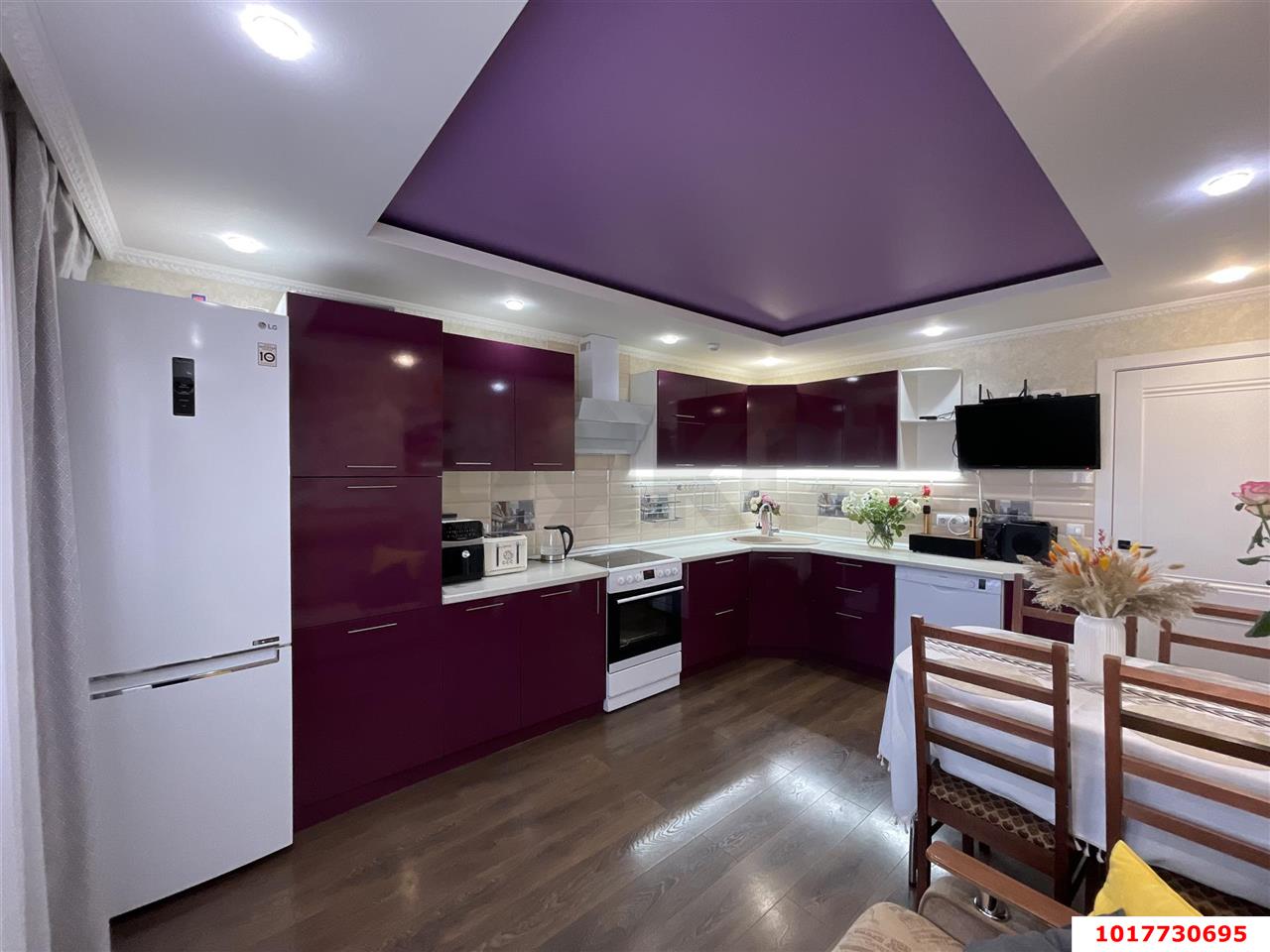 Фото №4: 2-комнатная квартира <span class="whitespace-nowrap">65 м²</span>, <span class="whitespace-nowrap">4/15 эт.</span> - Краснодар, Прикубанский внутригородской округ, мкр. Молодёжный, ул. Дубравная, 19