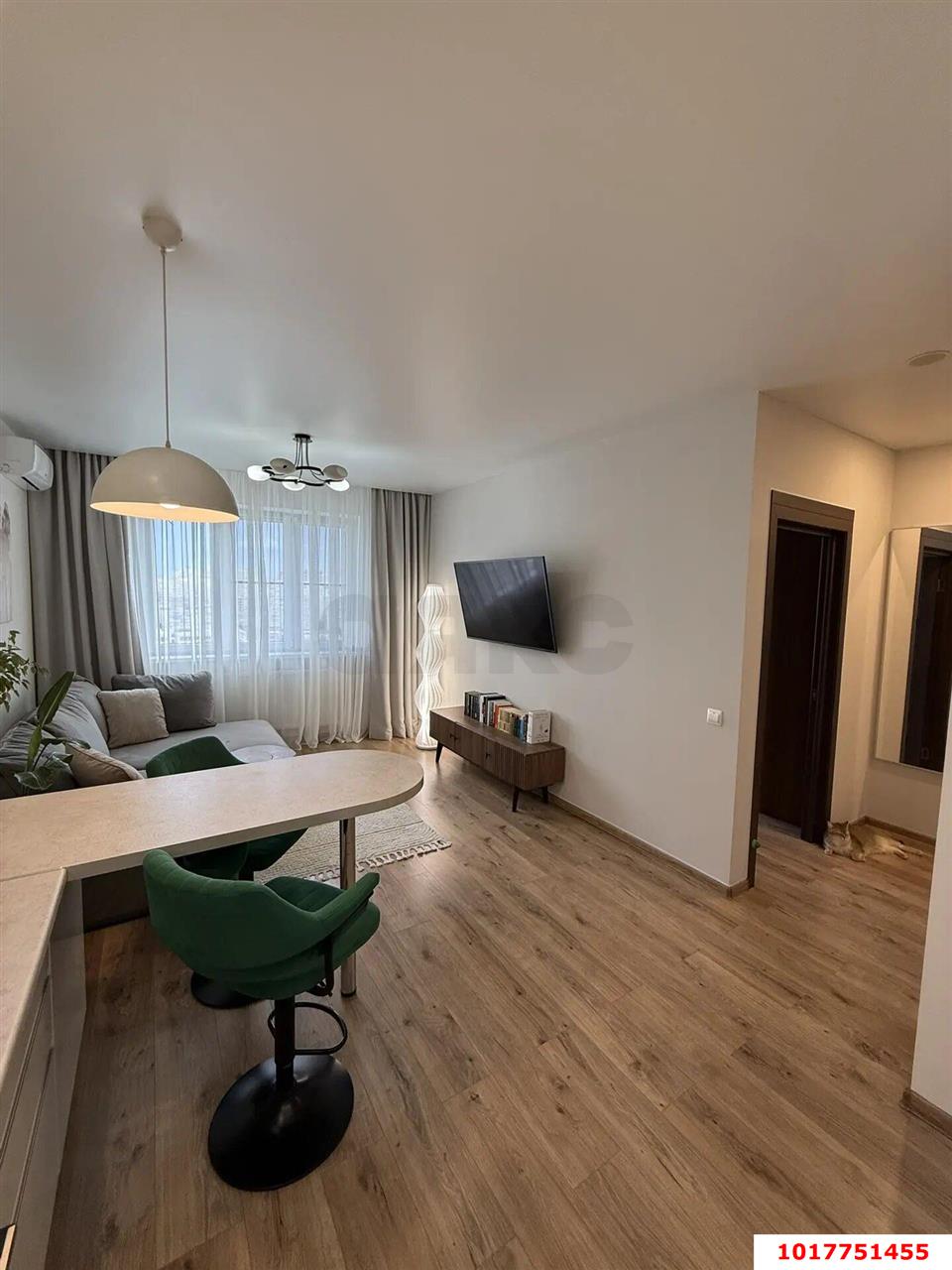 Фото №4: 1-комнатная квартира <span class="whitespace-nowrap">44 м²</span>, <span class="whitespace-nowrap">16/17 эт.</span> - Краснодар, Прикубанский внутригородской округ, Панорама, мкр. ЖК Гарантия, ул. Восточно-Кругликовская, 42/3к2