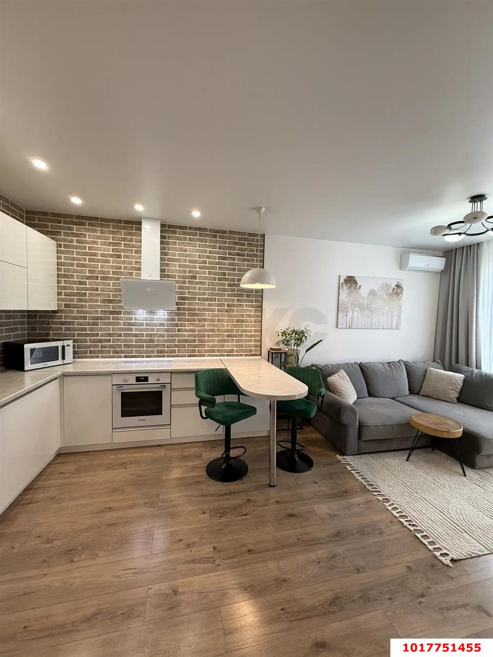 Фото №5: 1-комнатная квартира <span class="whitespace-nowrap">44 м²</span>, <span class="whitespace-nowrap">16/17 эт.</span> - Краснодар, Прикубанский внутригородской округ, Панорама, мкр. ЖК Гарантия, ул. Восточно-Кругликовская, 42/3к2