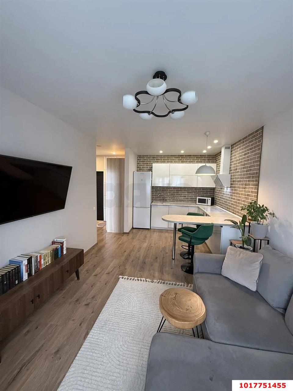 Фото №2: 1-комнатная квартира <span class="whitespace-nowrap">44 м²</span>, <span class="whitespace-nowrap">16/17 эт.</span> - Краснодар, Прикубанский внутригородской округ, Панорама, мкр. ЖК Гарантия, ул. Восточно-Кругликовская, 42/3к2