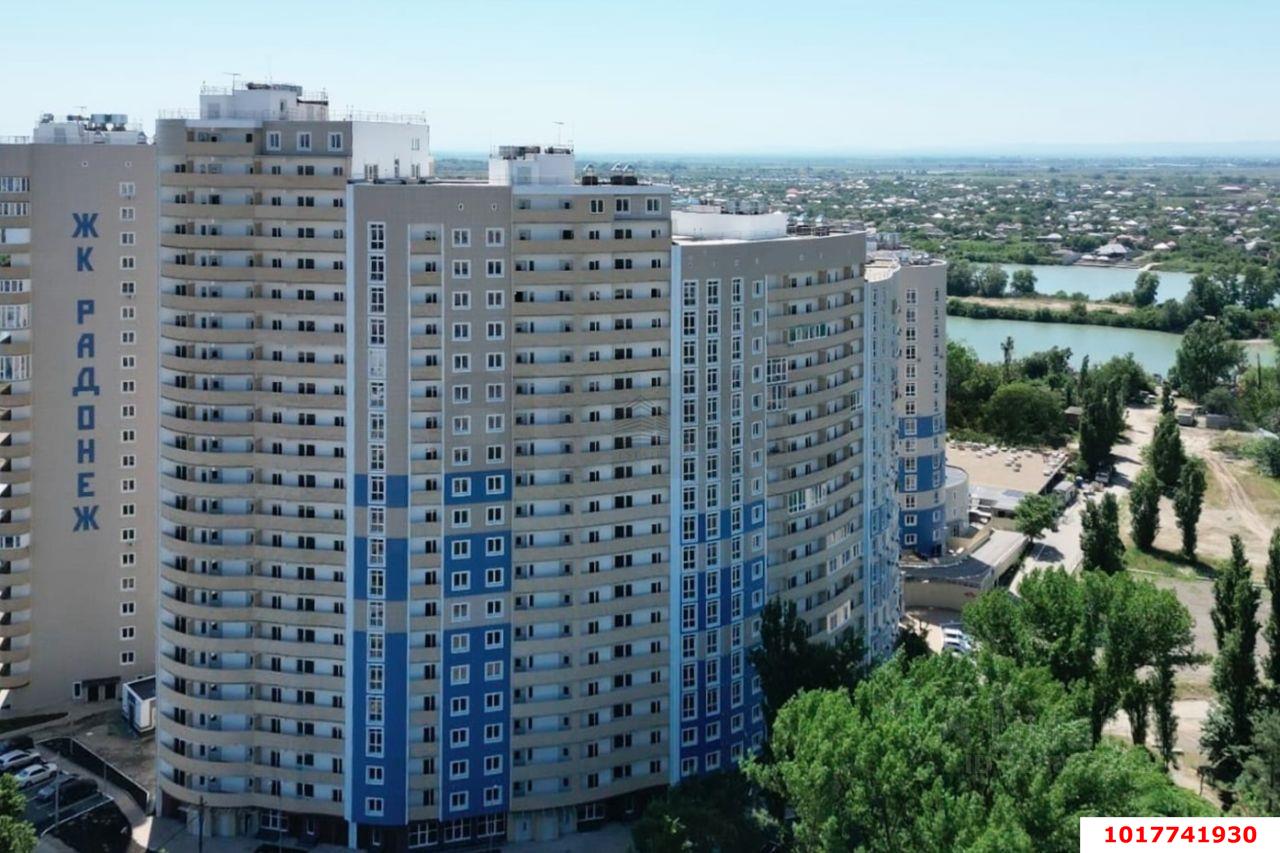 Фото №4: 1-комнатная квартира <span class="whitespace-nowrap">56 м²</span>, <span class="whitespace-nowrap">4/18 эт.</span> - Краснодар, Центральный внутригородской округ, Дубинка, жилой комплекс Радонеж, мкр. Черёмушки, ул. Вишняковой, 1/23к1