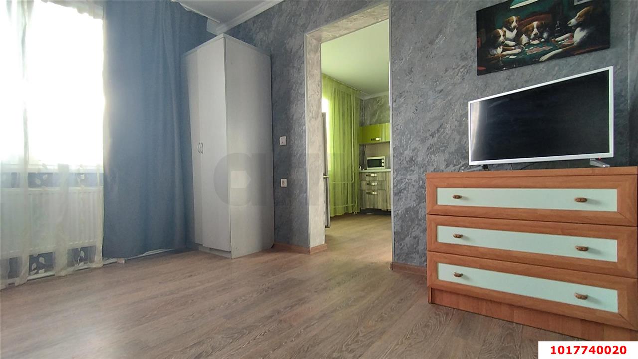 Фото №4: 1-комнатная квартира <span class="whitespace-nowrap">34 м²</span>, <span class="whitespace-nowrap">8/16 эт.</span> - Краснодар, Прикубанский внутригородской округ, мкр. Восточно-Кругликовский, ул. Черкасская, 60/1