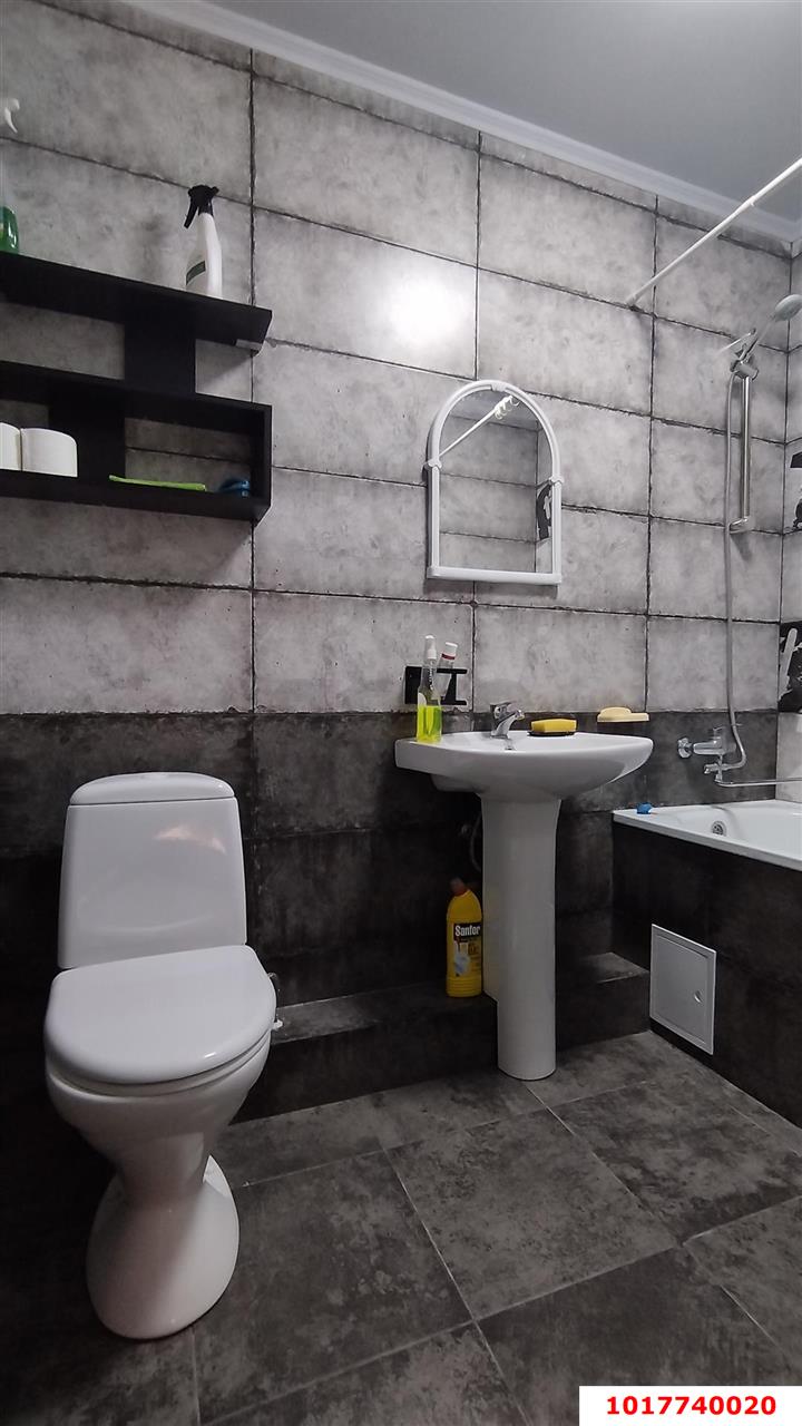 Фото №8: 1-комнатная квартира <span class="whitespace-nowrap">34 м²</span>, <span class="whitespace-nowrap">8/16 эт.</span> - Краснодар, Прикубанский внутригородской округ, мкр. Восточно-Кругликовский, ул. Черкасская, 60/1