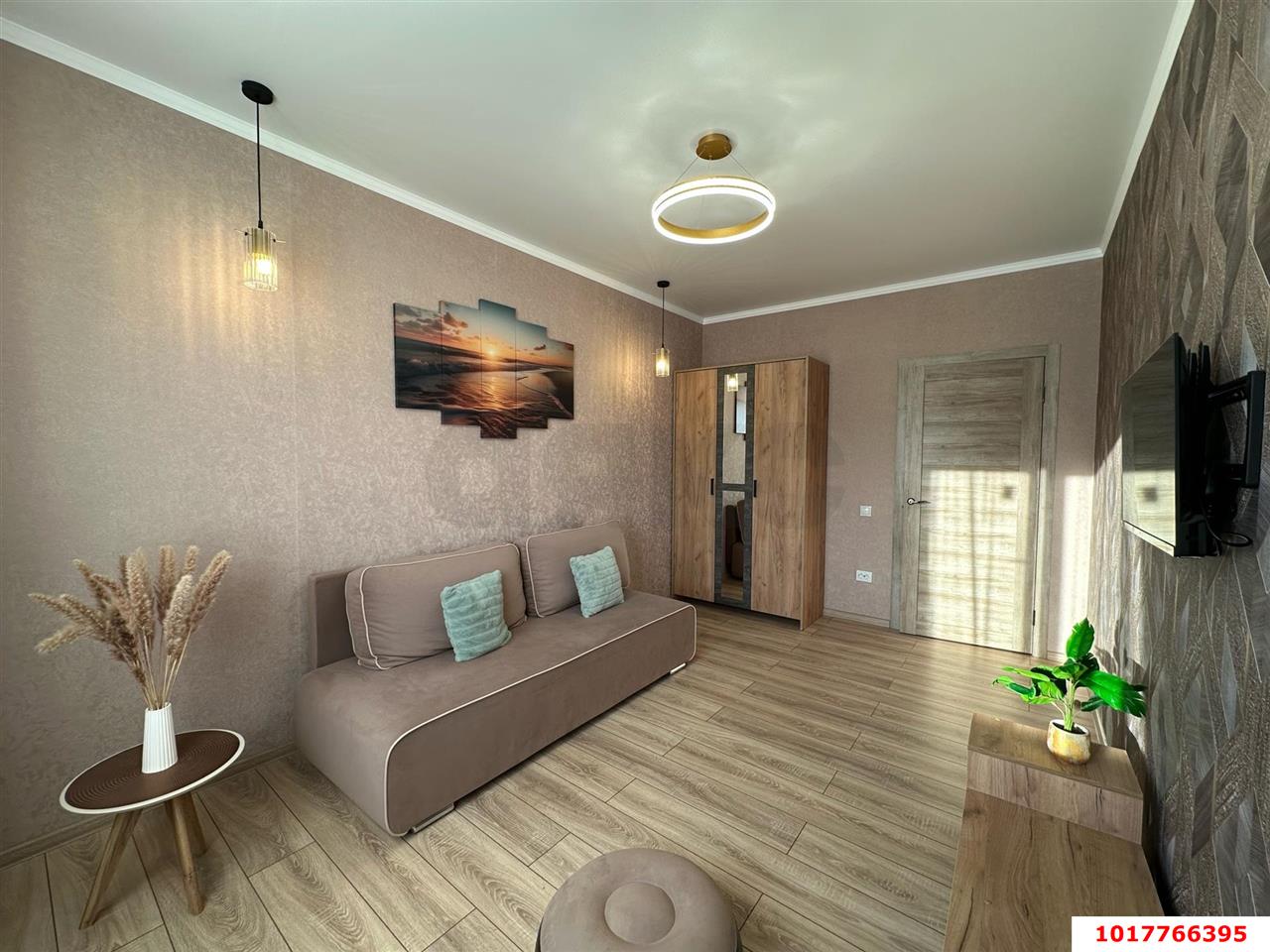 Фото №5: 1-комнатная квартира <span class="whitespace-nowrap">35 м²</span>, <span class="whitespace-nowrap">4/5 эт.</span> - Краснодар, Прикубанский внутригородской округ, мкр. жилой комплекс Гармония, ул. имени Валерия Вишневецкого, 7к1