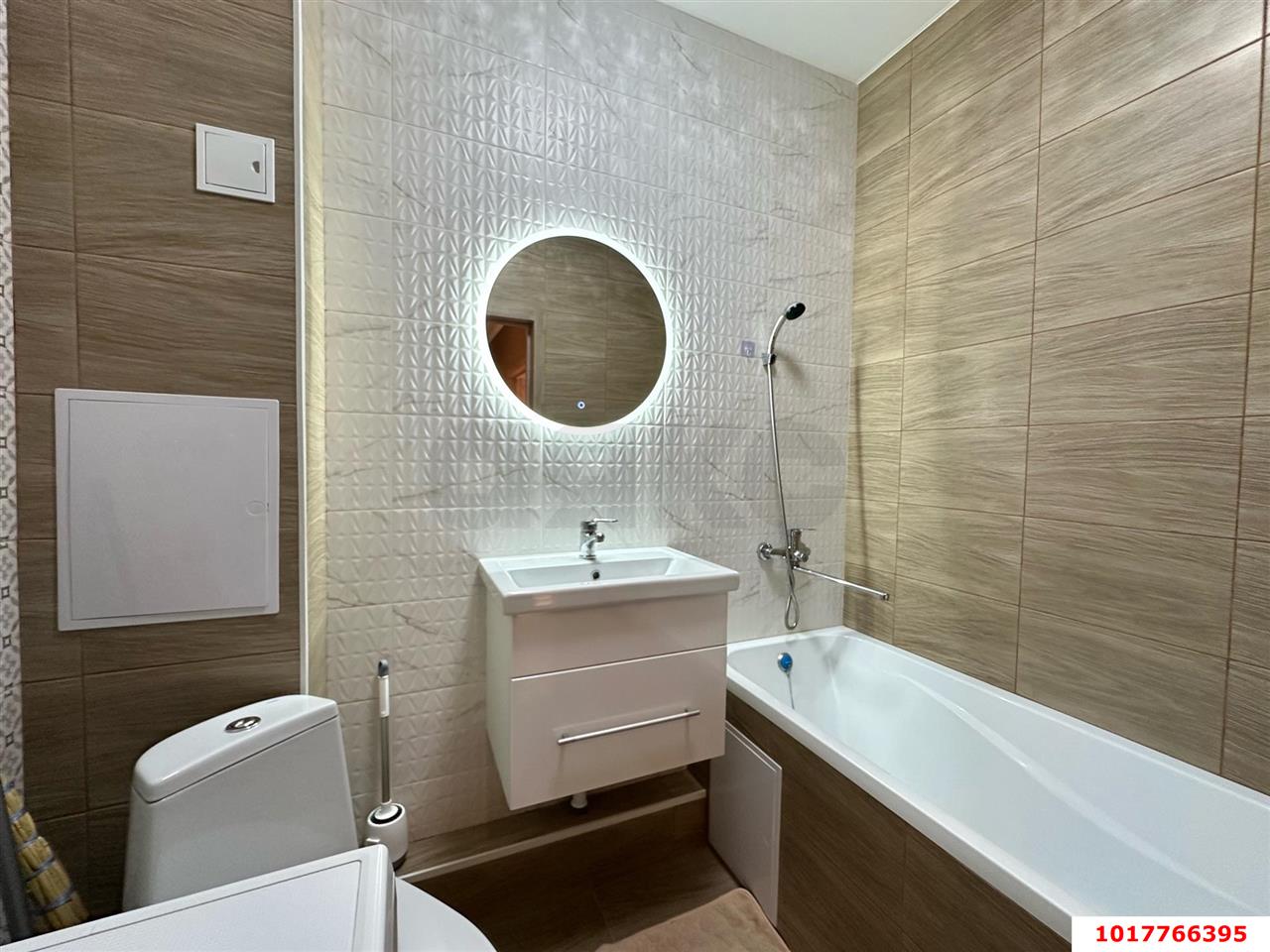 Фото №10: 1-комнатная квартира <span class="whitespace-nowrap">35 м²</span>, <span class="whitespace-nowrap">4/5 эт.</span> - Краснодар, Прикубанский внутригородской округ, мкр. жилой комплекс Гармония, ул. имени Валерия Вишневецкого, 7к1
