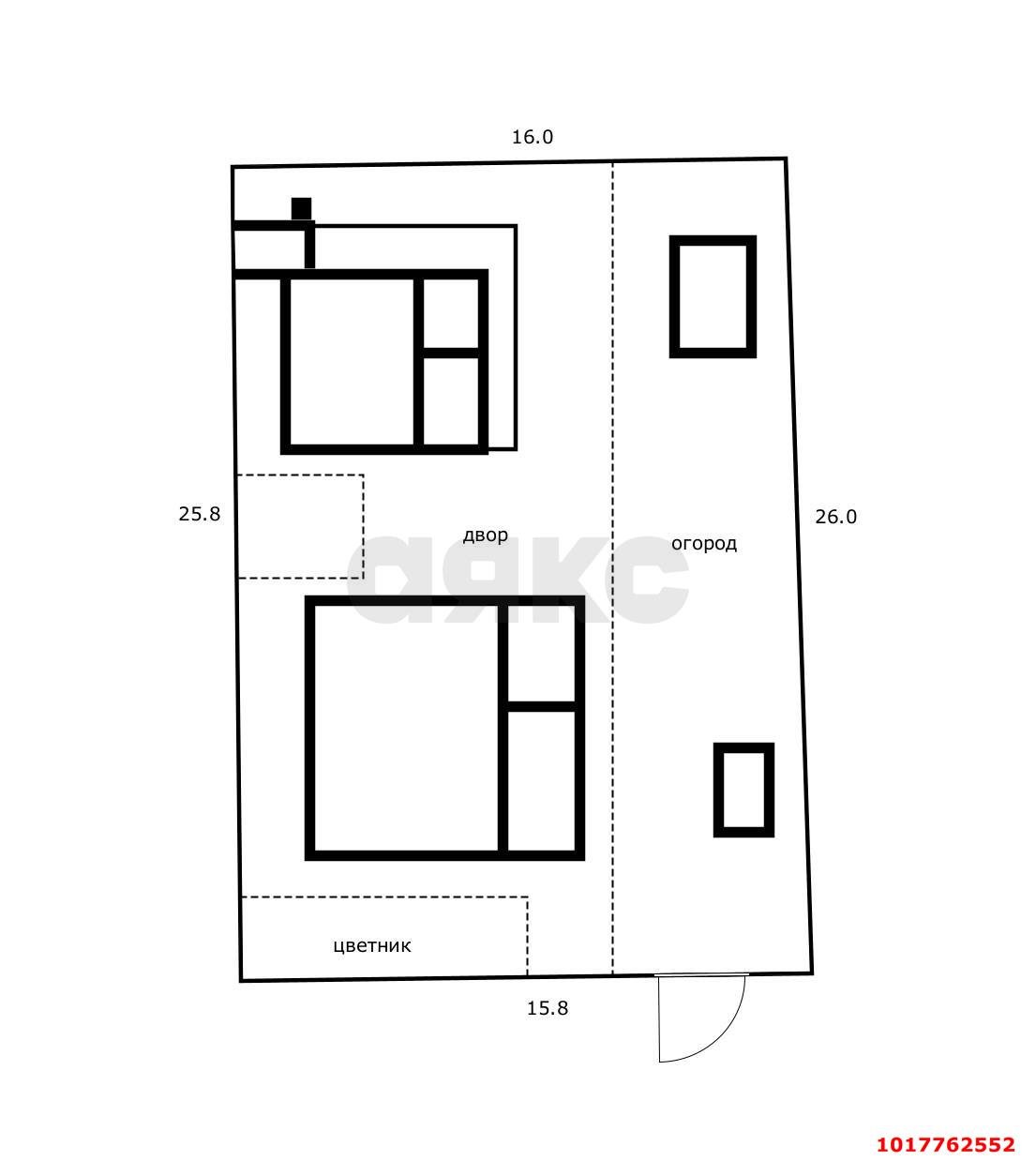 Фото №5: Дом <span class="whitespace-nowrap">83 м²</span> <span class="whitespace-nowrap">+ 4.11 сот.</span>, <span class="whitespace-nowrap">1 эт.</span> - Краснодар, Карасунский внутригородской округ, мкр. Хлопчато-бумажный Комбинат, пр-д 1-й  Васнецова, 30