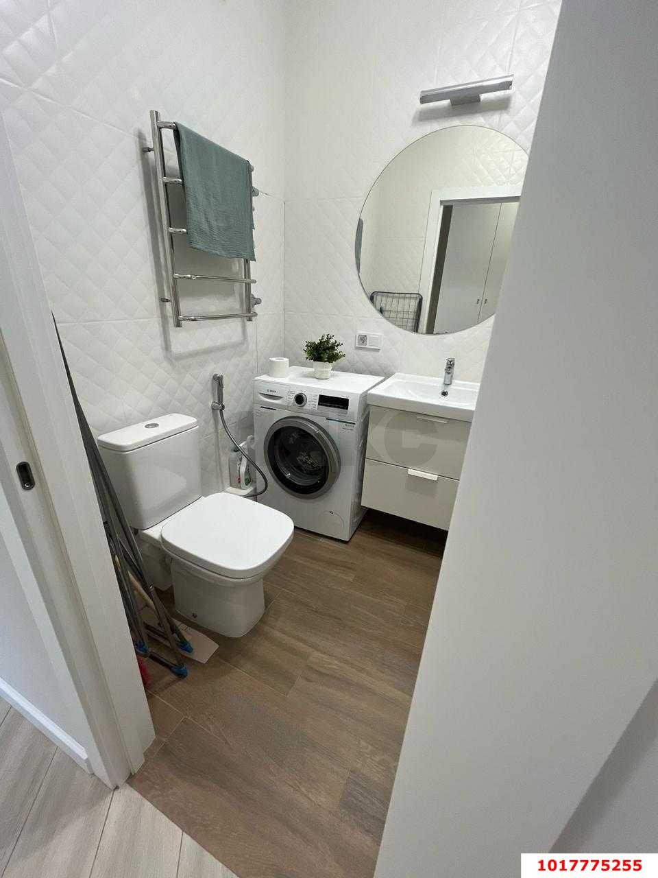 Фото №14: 1-комнатная квартира <span class="whitespace-nowrap">38 м²</span>, <span class="whitespace-nowrap">4/16 эт.</span> - Краснодар, Прикубанский внутригородской округ, Фестивальный, мкр. ЖК Цветы, ул. Круговая, 4Вк3