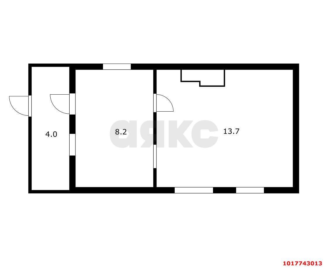 Фото №8: 1-комнатная квартира <span class="whitespace-nowrap">50 м²</span>, <span class="whitespace-nowrap">1/1 эт.</span> - Краснодар, Центральный внутригородской округ, мкр. Дубинка, ул. КИМ, 12