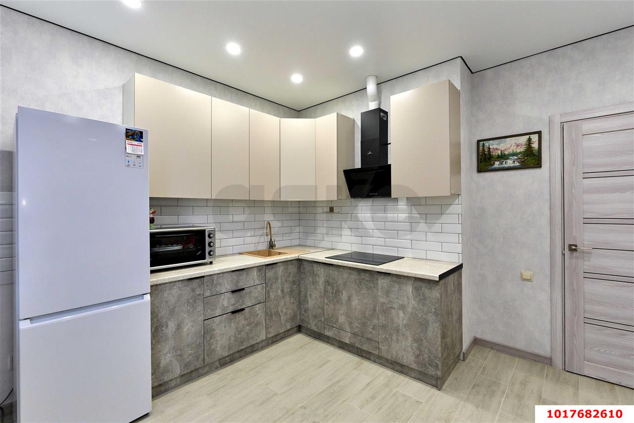 Фото №4: 1-комнатная квартира <span class="whitespace-nowrap">40 м²</span>, <span class="whitespace-nowrap">2/16 эт.</span> - Краснодар, Прикубанский внутригородской округ, мкр. жилой комплекс Ракурс, ул. имени Героя Ростовского, 8к2