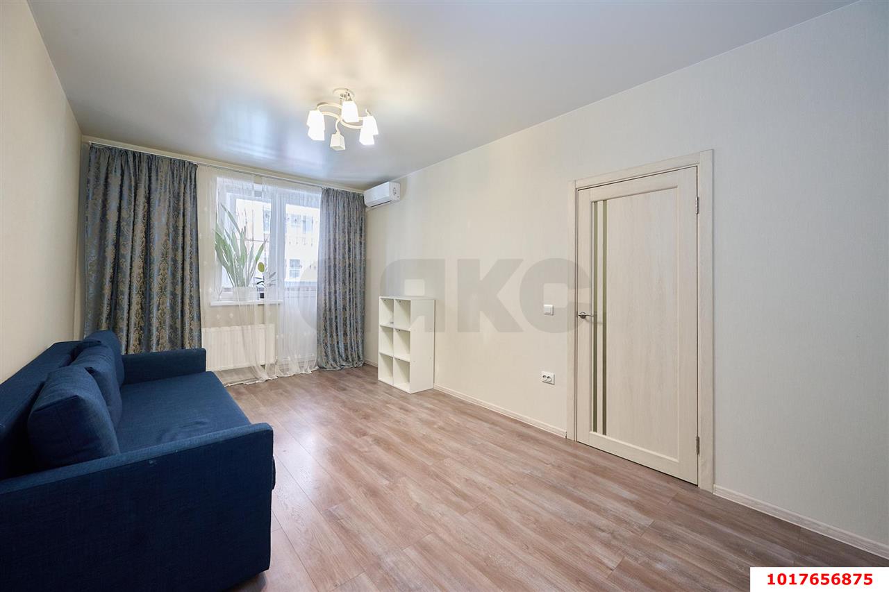 Фото №4: 1-комнатная квартира <span class="whitespace-nowrap">43 м²</span>, <span class="whitespace-nowrap">1/9 эт.</span> - Краснодар, Прикубанский внутригородской округ, ЖК На Красных Партизан, мкр. Славянский, ул. Заполярная, 35к5