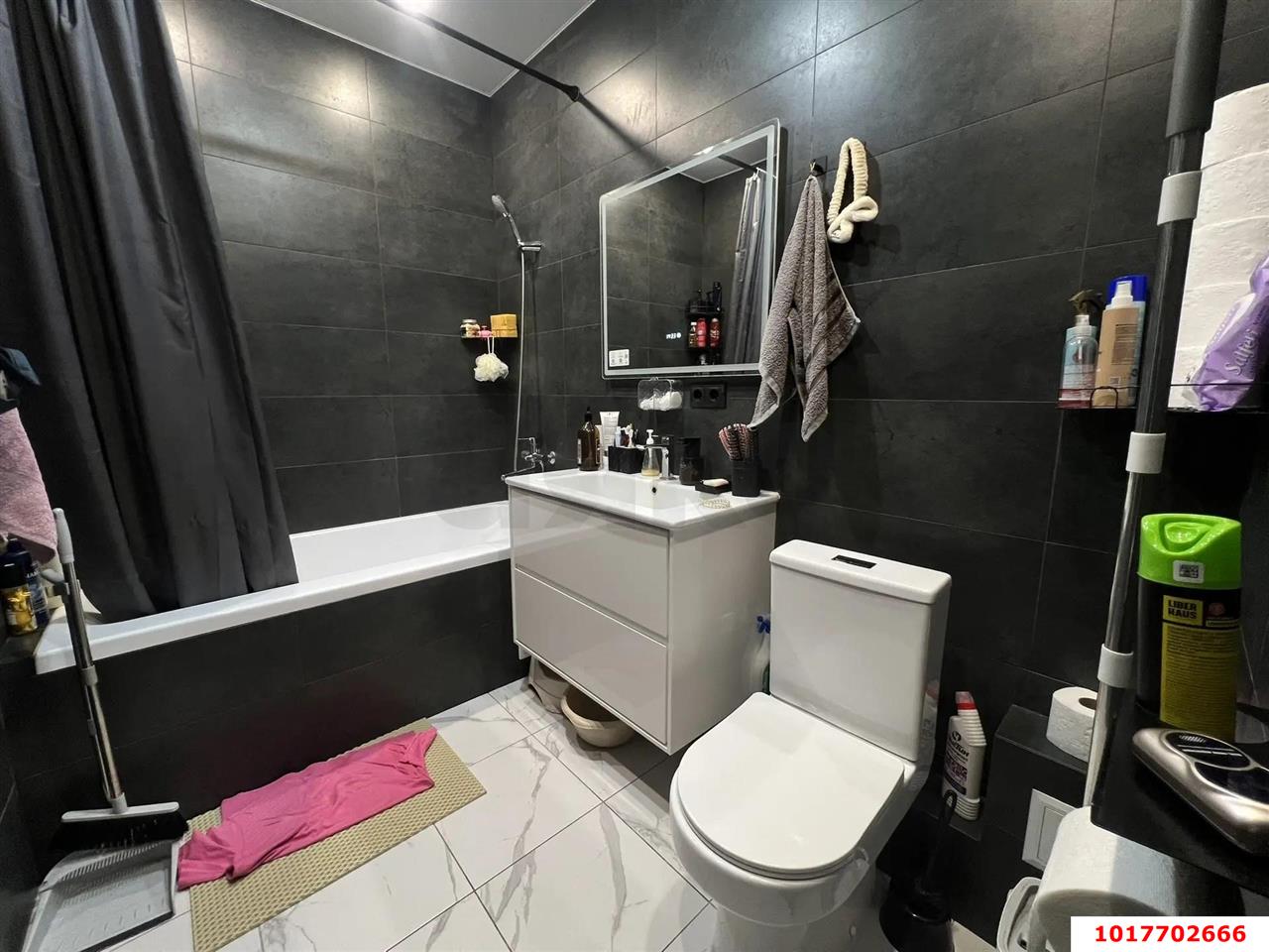 Фото №8: 3-комнатная квартира <span class="whitespace-nowrap">62 м²</span>, <span class="whitespace-nowrap">8/16 эт.</span> - Краснодар, Прикубанский внутригородской округ, мкр. жилой комплекс Дыхание, ул. Лётчика Позднякова, 2к21