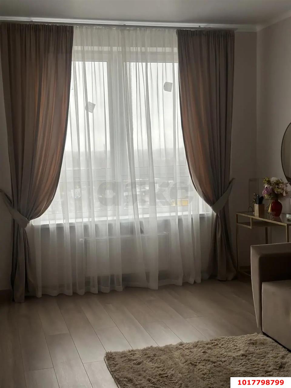 Фото №6: 1-комнатная квартира <span class="whitespace-nowrap">40 м²</span>, <span class="whitespace-nowrap">7/17 эт.</span> - Краснодар, Прикубанский внутригородской округ, мкр. жилой комплекс Сармат, ул. Константина Гондаря, 98к1