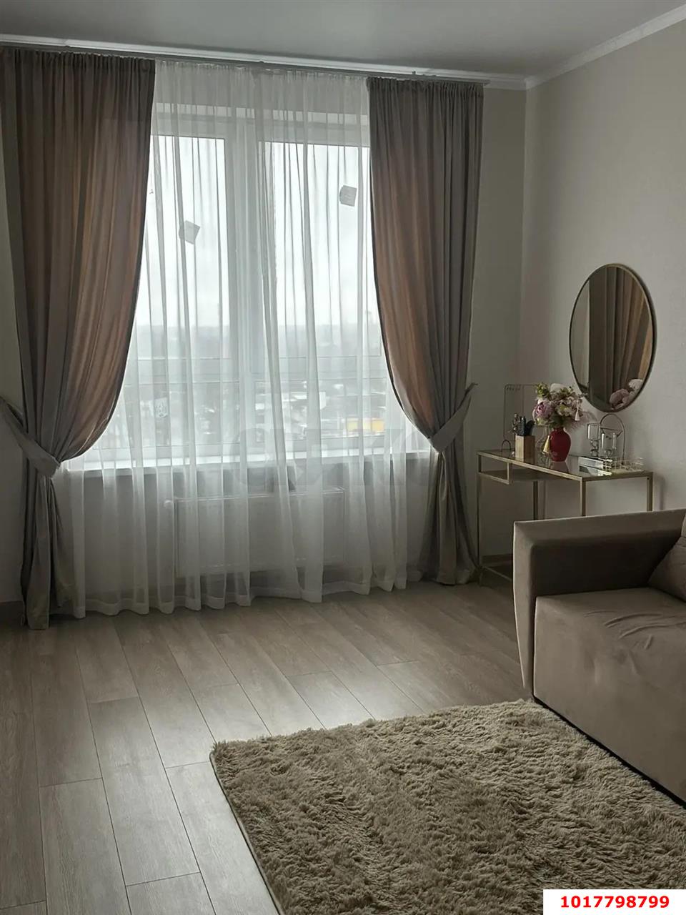 Фото №7: 1-комнатная квартира <span class="whitespace-nowrap">40 м²</span>, <span class="whitespace-nowrap">7/17 эт.</span> - Краснодар, Прикубанский внутригородской округ, мкр. жилой комплекс Сармат, ул. Константина Гондаря, 98к1