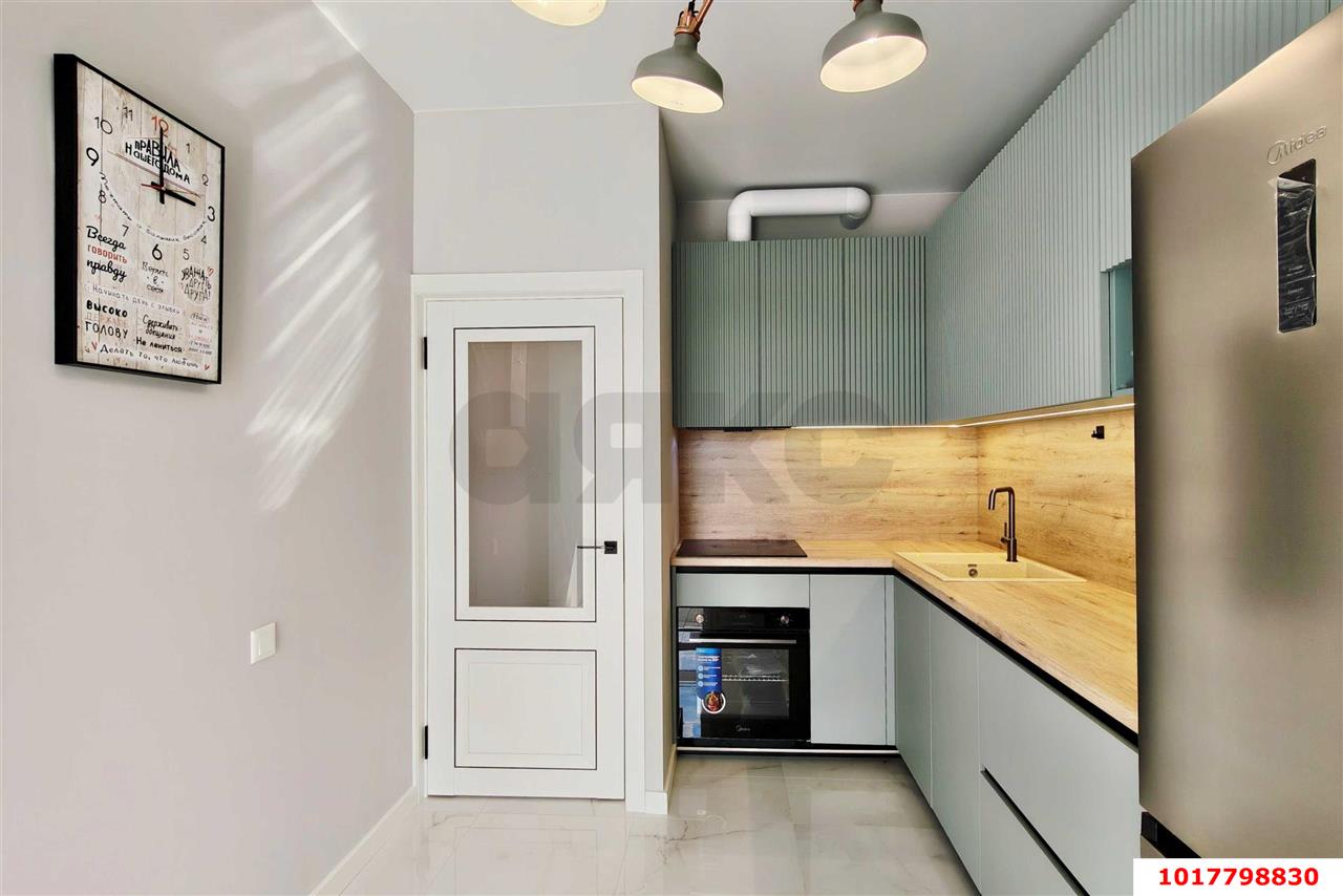 Фото №6: 1-комнатная квартира <span class="whitespace-nowrap">34 м²</span>, <span class="whitespace-nowrap">3/24 эт.</span> - Краснодар, Центральный внутригородской округ, Черёмушки, мкр. ЖК Фонтаны, ул. Воронежская, 47/11