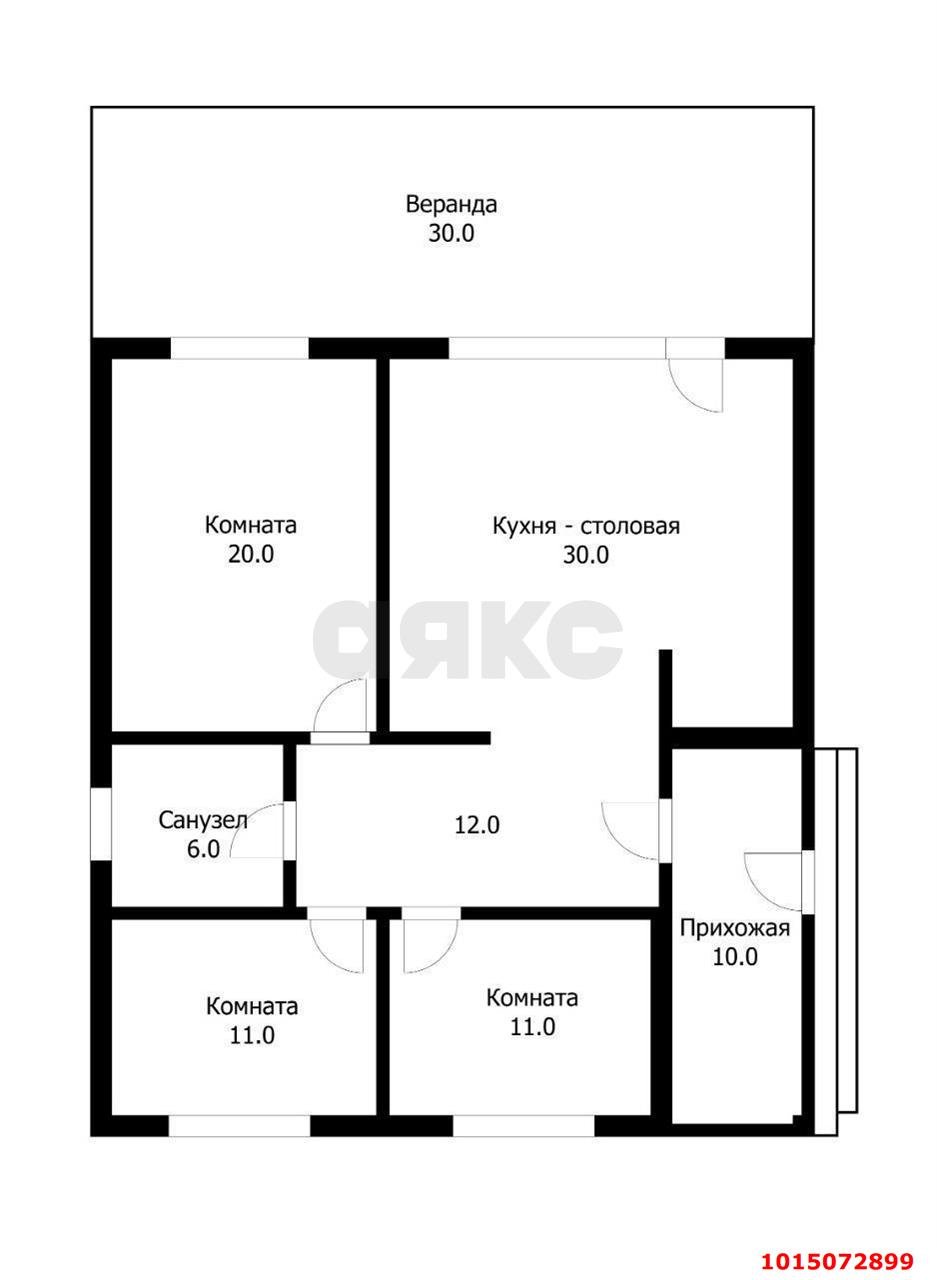Фото №10: Дом <span class="whitespace-nowrap">119 м²</span> <span class="whitespace-nowrap">+ 10 сот.</span>, <span class="whitespace-nowrap">1 эт.</span> - Ставропольская, ул. Подгорная, 5
