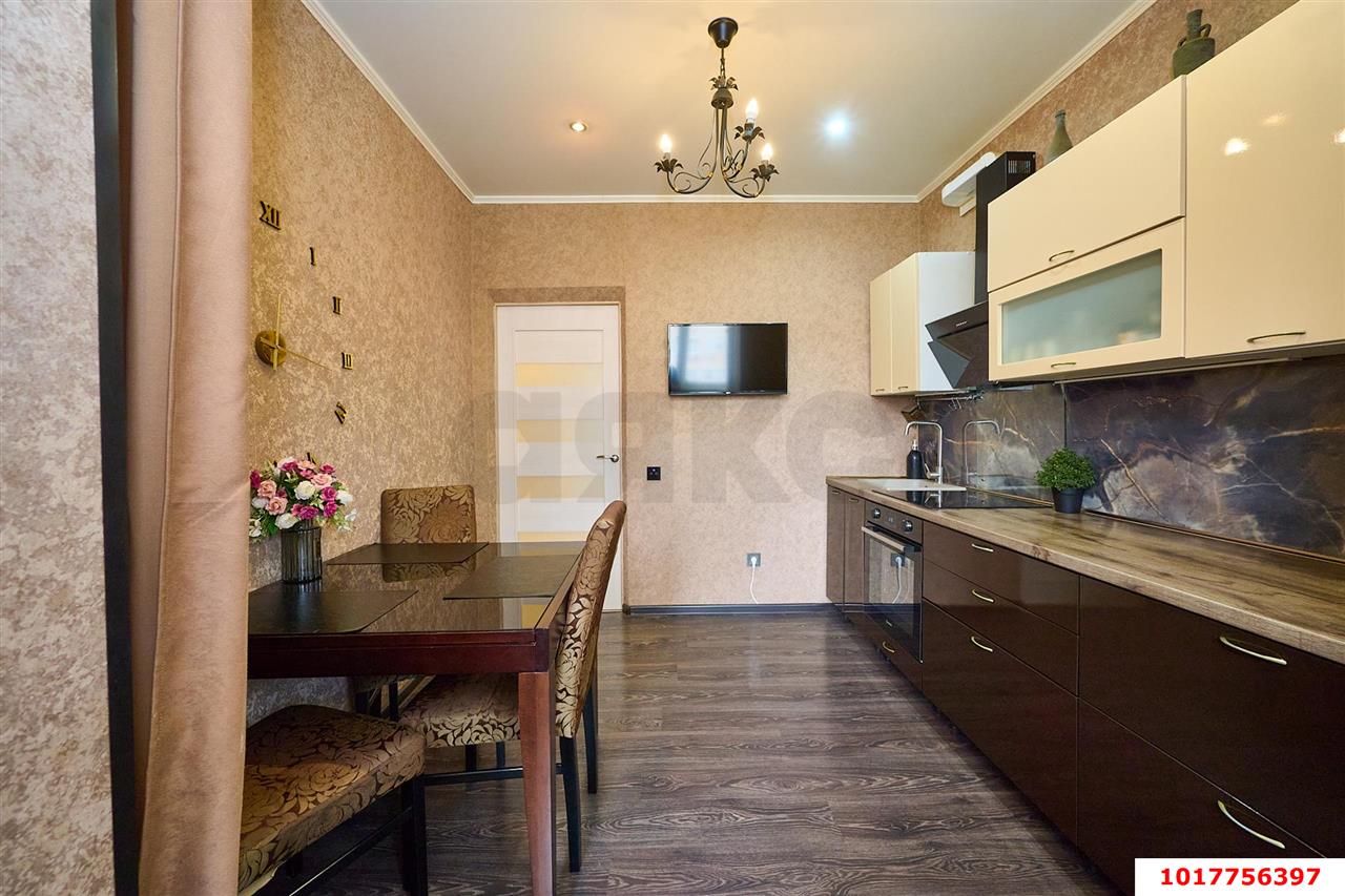 Фото №4: 1-комнатная квартира <span class="whitespace-nowrap">43 м²</span>, <span class="whitespace-nowrap">3/6 эт.</span> - Краснодар, Прикубанский внутригородской округ, мкр. Музыкальный, ул. имени Мусоргского М.П., 1