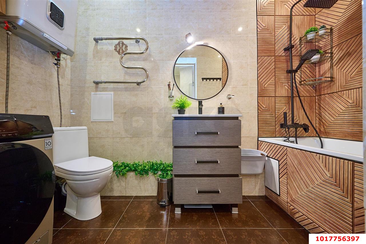 Фото №22: 1-комнатная квартира <span class="whitespace-nowrap">43 м²</span>, <span class="whitespace-nowrap">3/6 эт.</span> - Краснодар, Прикубанский внутригородской округ, мкр. Музыкальный, ул. имени Мусоргского М.П., 1