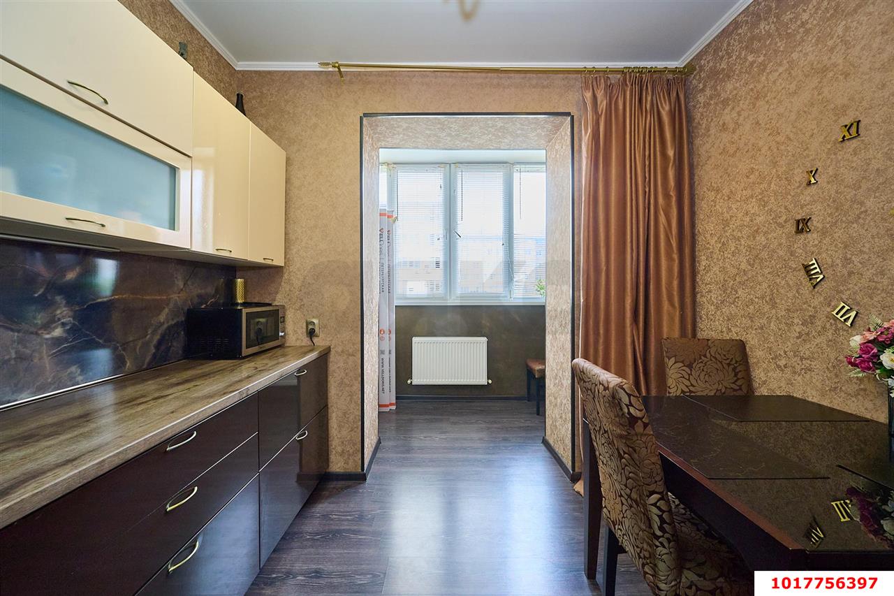 Фото №5: 1-комнатная квартира <span class="whitespace-nowrap">43 м²</span>, <span class="whitespace-nowrap">3/6 эт.</span> - Краснодар, Прикубанский внутригородской округ, мкр. Музыкальный, ул. имени Мусоргского М.П., 1