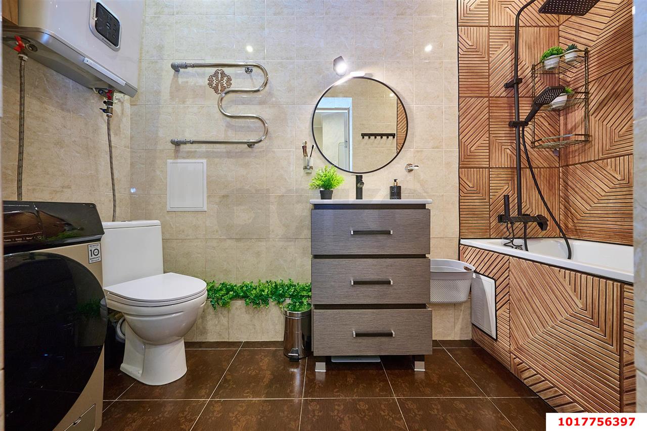 Фото №25: 1-комнатная квартира <span class="whitespace-nowrap">43 м²</span>, <span class="whitespace-nowrap">3/6 эт.</span> - Краснодар, Прикубанский внутригородской округ, мкр. Музыкальный, ул. имени Мусоргского М.П., 1