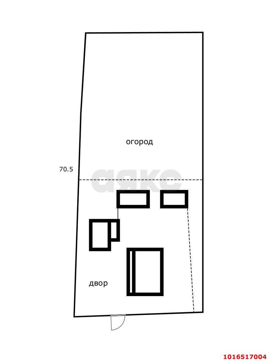 Фото №17: Дом <span class="whitespace-nowrap">53 м²</span> <span class="whitespace-nowrap">+ 17 сот.</span>, <span class="whitespace-nowrap">1 эт.</span> - Старовеличковская, ул. Долиновская, 55