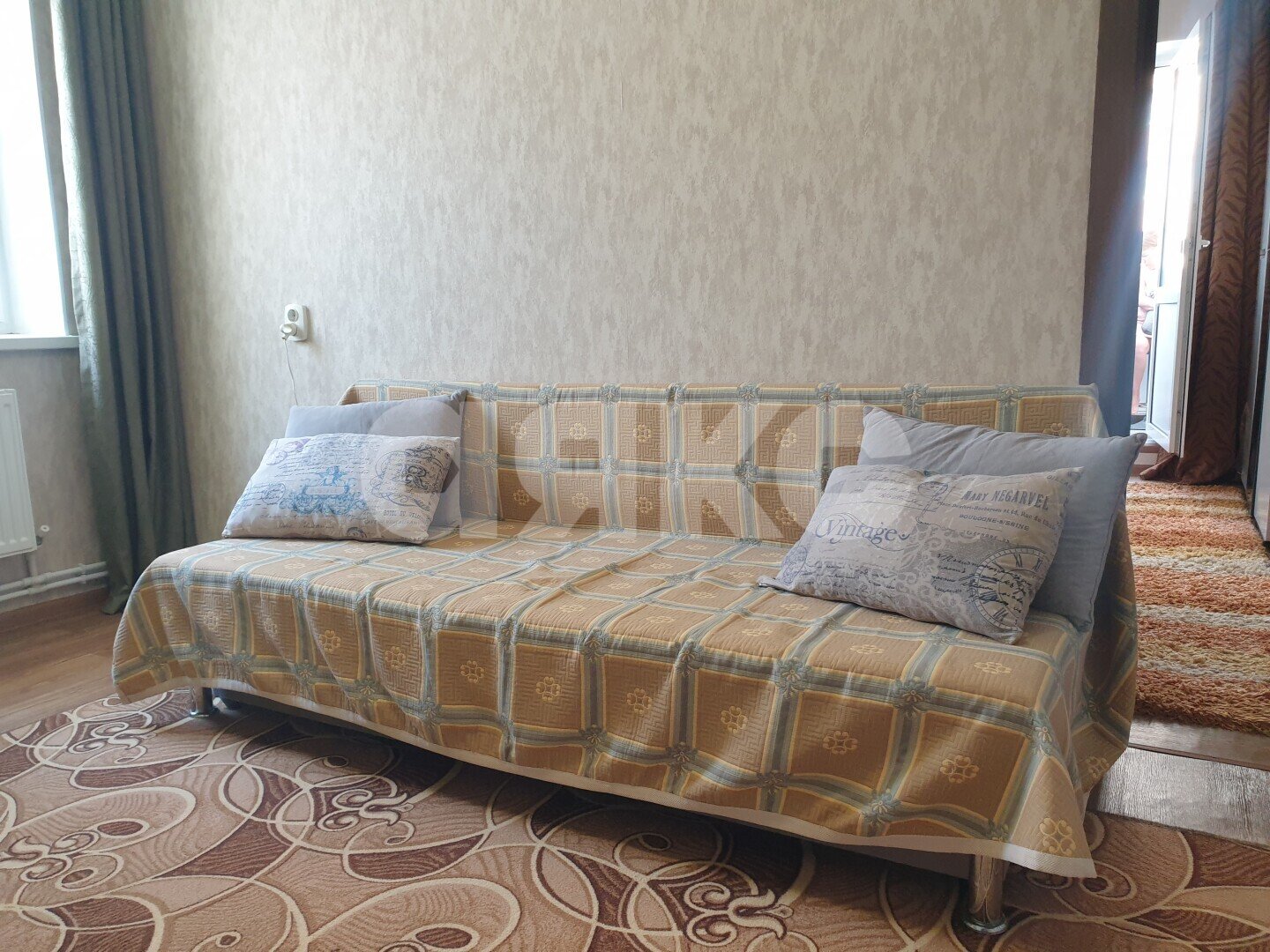 Фото №4: 1-комнатная квартира <span class="whitespace-nowrap">33 м²</span>, <span class="whitespace-nowrap">5/6 эт.</span> - Анапа, Алексеевка, мкр. ЖК Алексеевский Парк, пер. Северный, 1