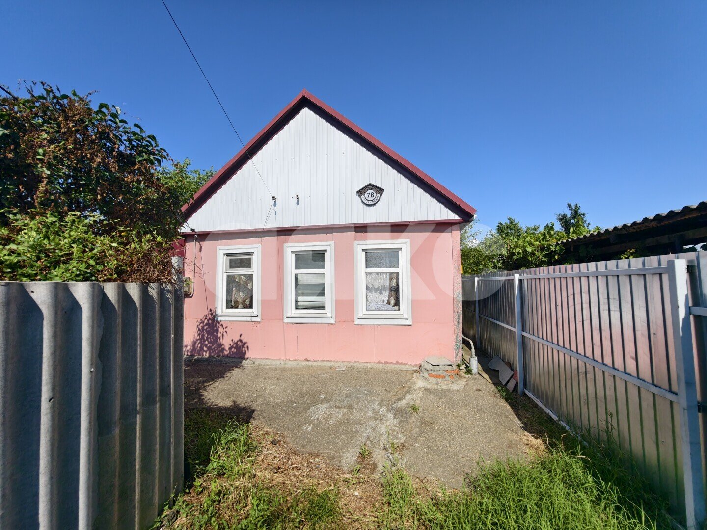 Фото №5: Дом <span class="whitespace-nowrap">52 м²</span> <span class="whitespace-nowrap">+ 4.41 сот.</span>, <span class="whitespace-nowrap">1 эт.</span> - Кореновск, мкр. 2-й квартал, ул. Бувальцева, 78