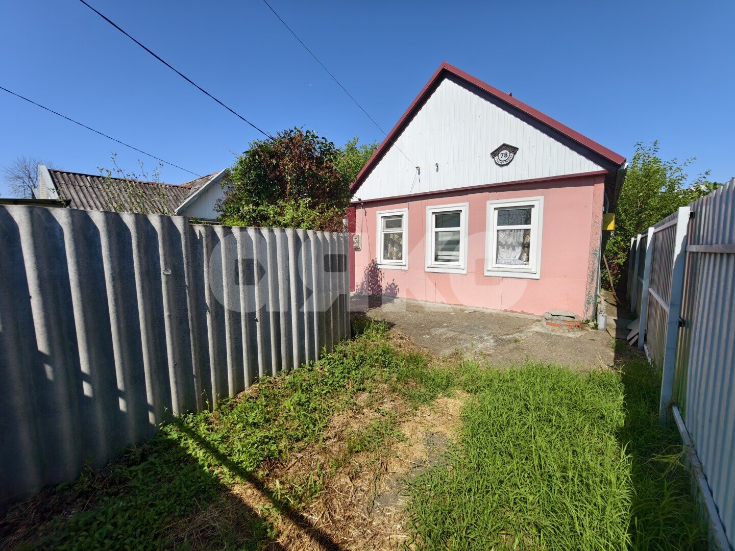 Фото №4: Дом <span class="whitespace-nowrap">52 м²</span> <span class="whitespace-nowrap">+ 4.41 сот.</span>, <span class="whitespace-nowrap">1 эт.</span> - Кореновск, мкр. 2-й квартал, ул. Бувальцева, 78